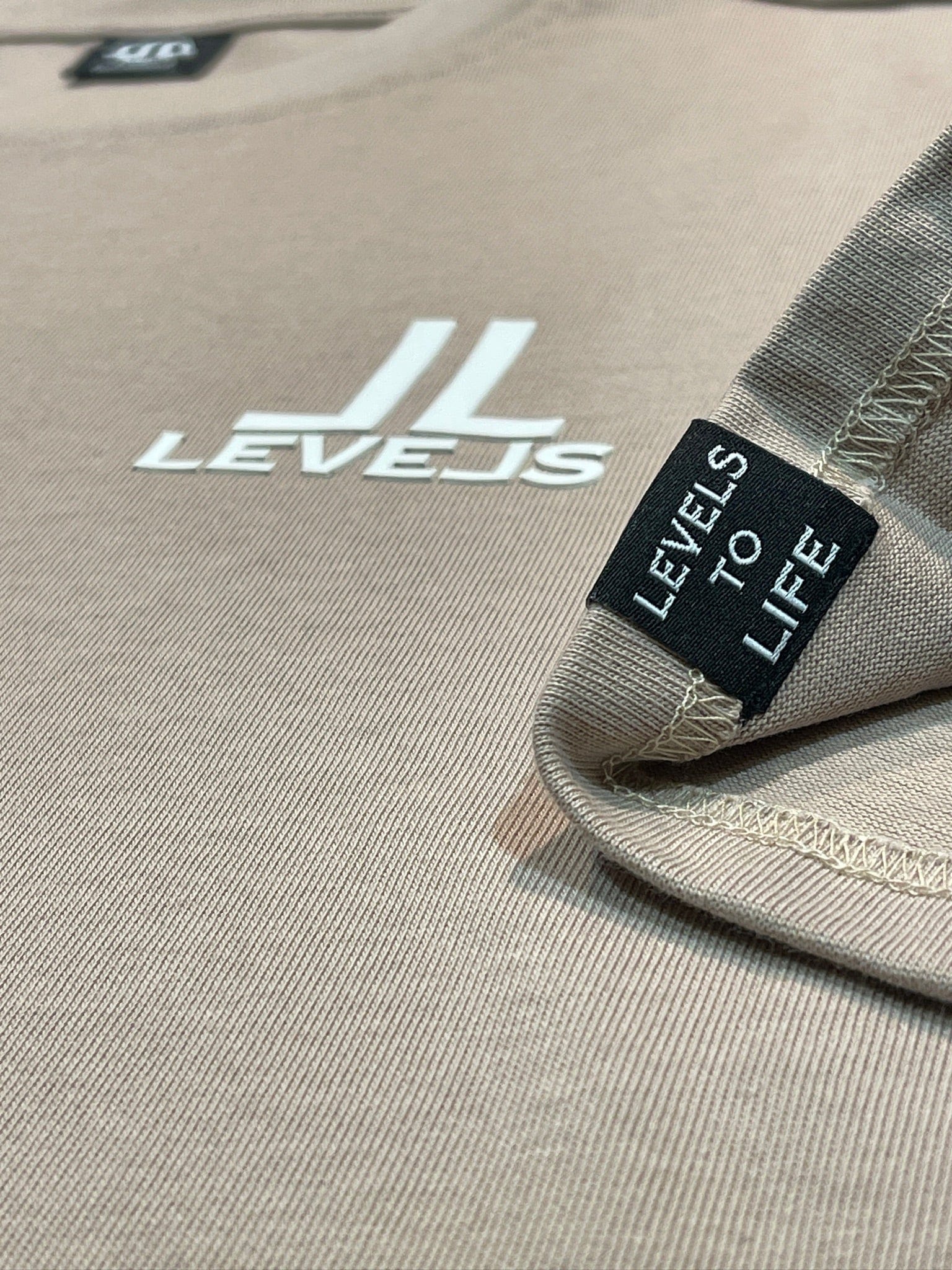 Levels L.L.C. Apparel & Accessories LEVELS LUXE OVERSIZED TEE | SAHARA