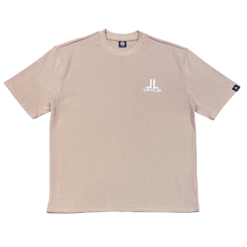 Levels L.L.C. Apparel & Accessories LEVELS LUXE OVERSIZED TEE | SAHARA