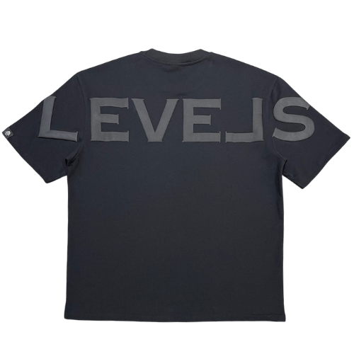 Levels L.L.C. Apparel & Accessories LEVELS SIGNATURE OVERSIZED TEE | SHADOW