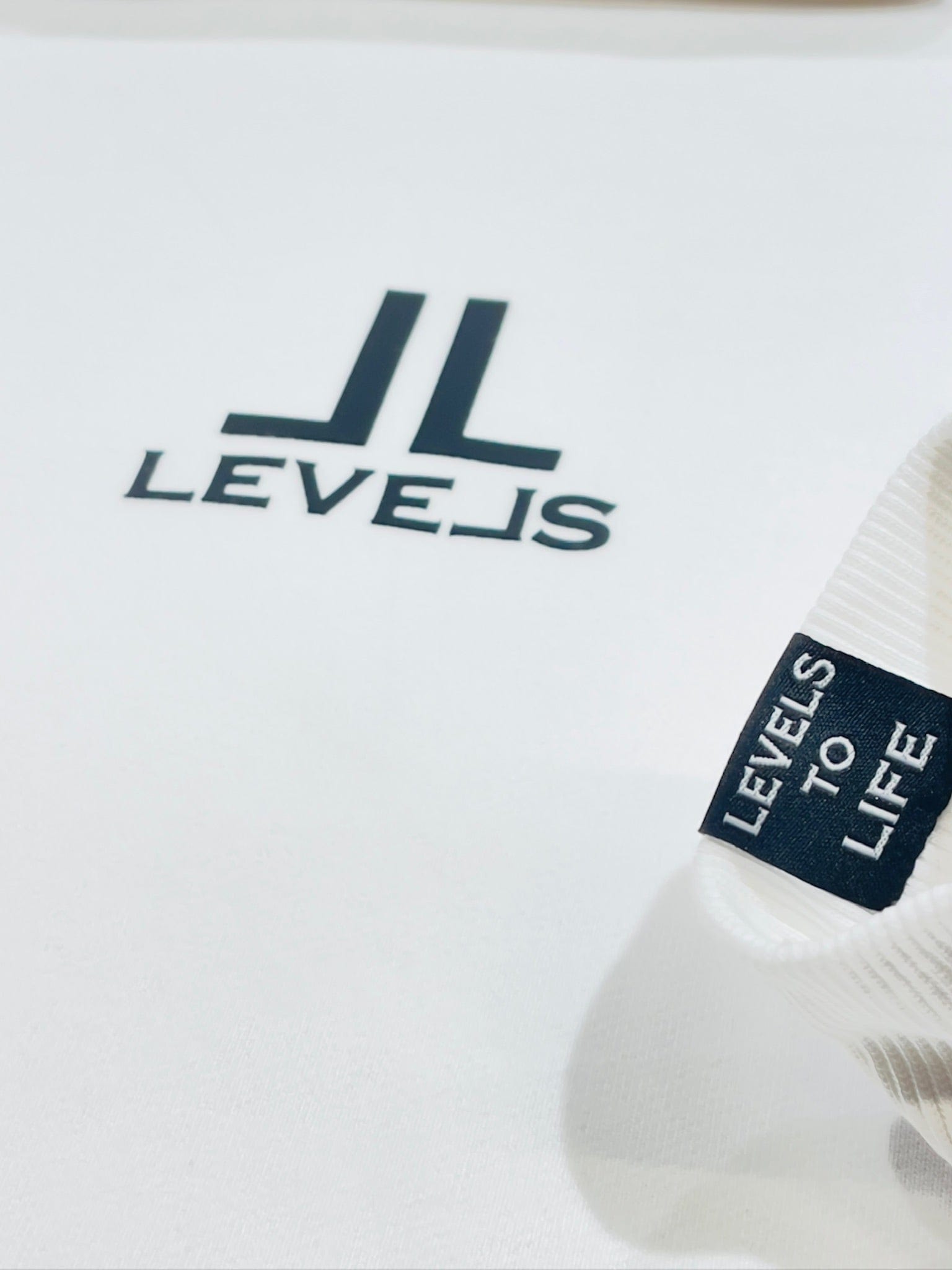 Levels L.L.C. Apparel & Accessories LUXE LEVELS OVERSIZED HOODIE | WHITE