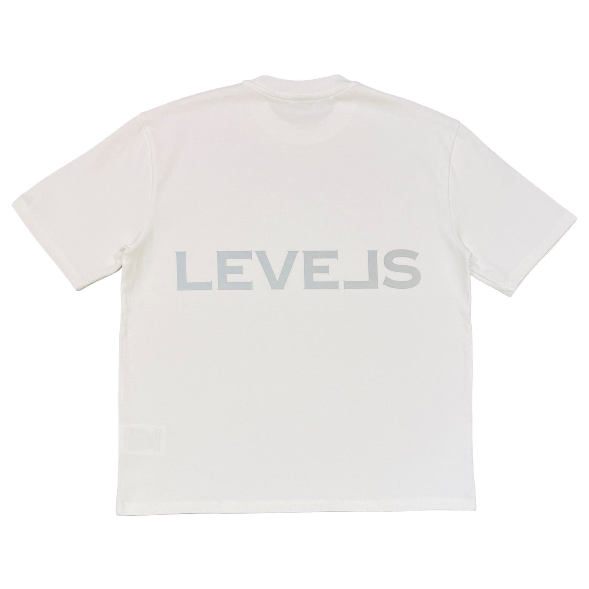 Levels L.L.C. Apparel & Accessories LUXE LEVELS OVERSIZED REFLECTIVE TEE | LAUREN SHIREE