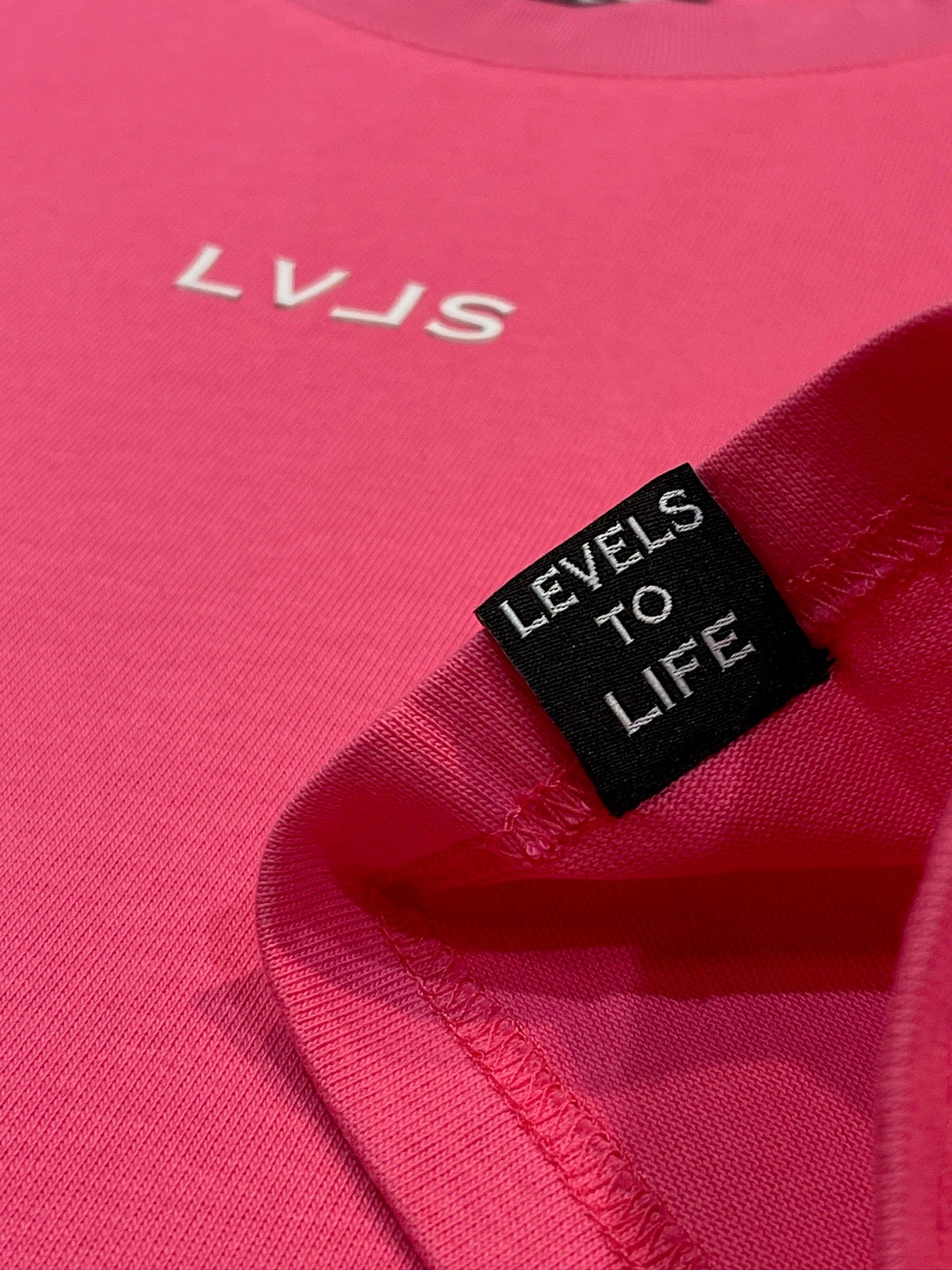 Levels L.L.C. Apparel & Accessories LVLS OVERSIZED TEE | SASSY PINK