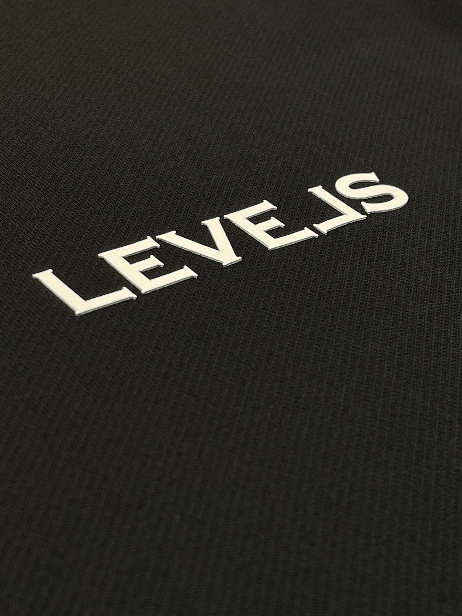 LEVELS, LLC Apparel & Accessories LEVELS OVERSIZED CREWNECK | BLK | WHT