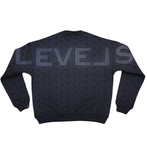 LEVELS, LLC Apparel & Accessories LEVELS SIGNATURE OVERSIZED CREWNECK | BLVCK DIAMOND