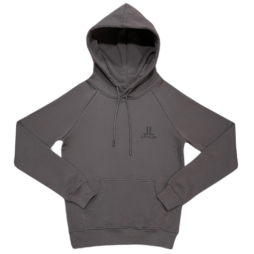 LEVELS, LLC Apparel & Accessories LUXE LEVELS HOODIE | CHARCOAL