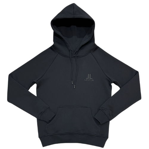 LEVELS, LLC Apparel & Accessories LUXE LEVELS HOODIE | ONYX