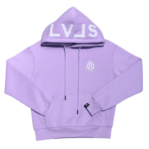 LEVELS, LLC Hoodie LEVELS PREMIUM CHENILLE HOODIE | LILAC